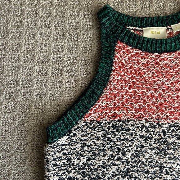 Anthropologie MAEVE Harmony Sleeveless Knit Sweater Tank Top Size SMALL S - Picture 4 of 8